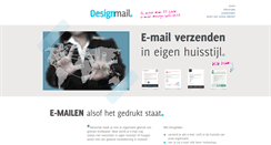 Desktop Screenshot of designmail.nl